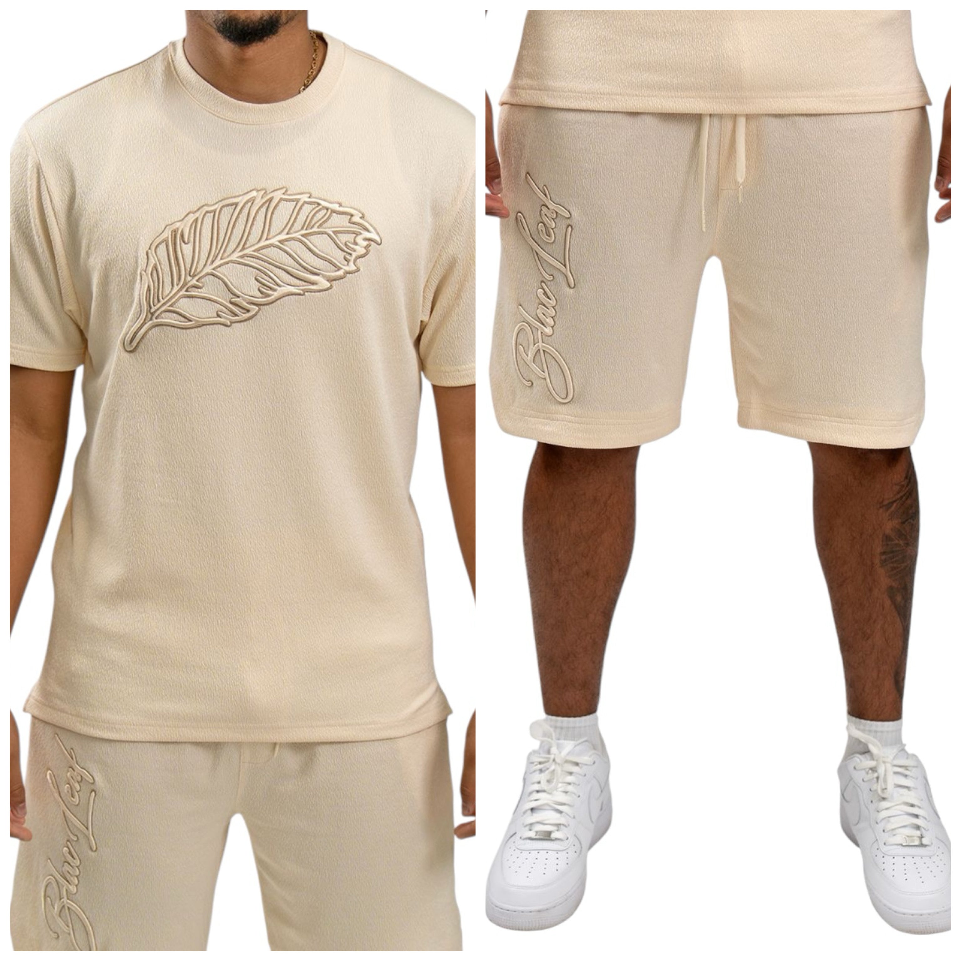 BLAC LEAF: Prestige Leaf Short Set